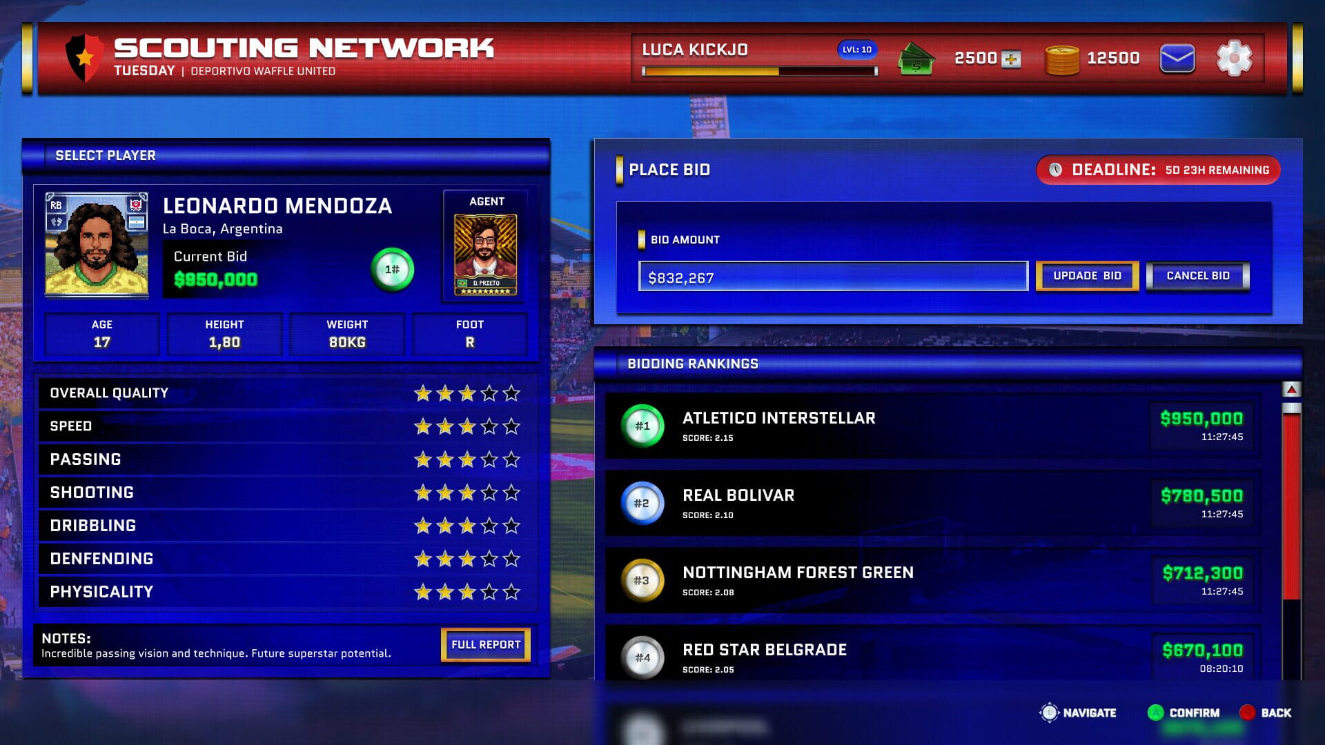 Pix Football Manager screenshot 4