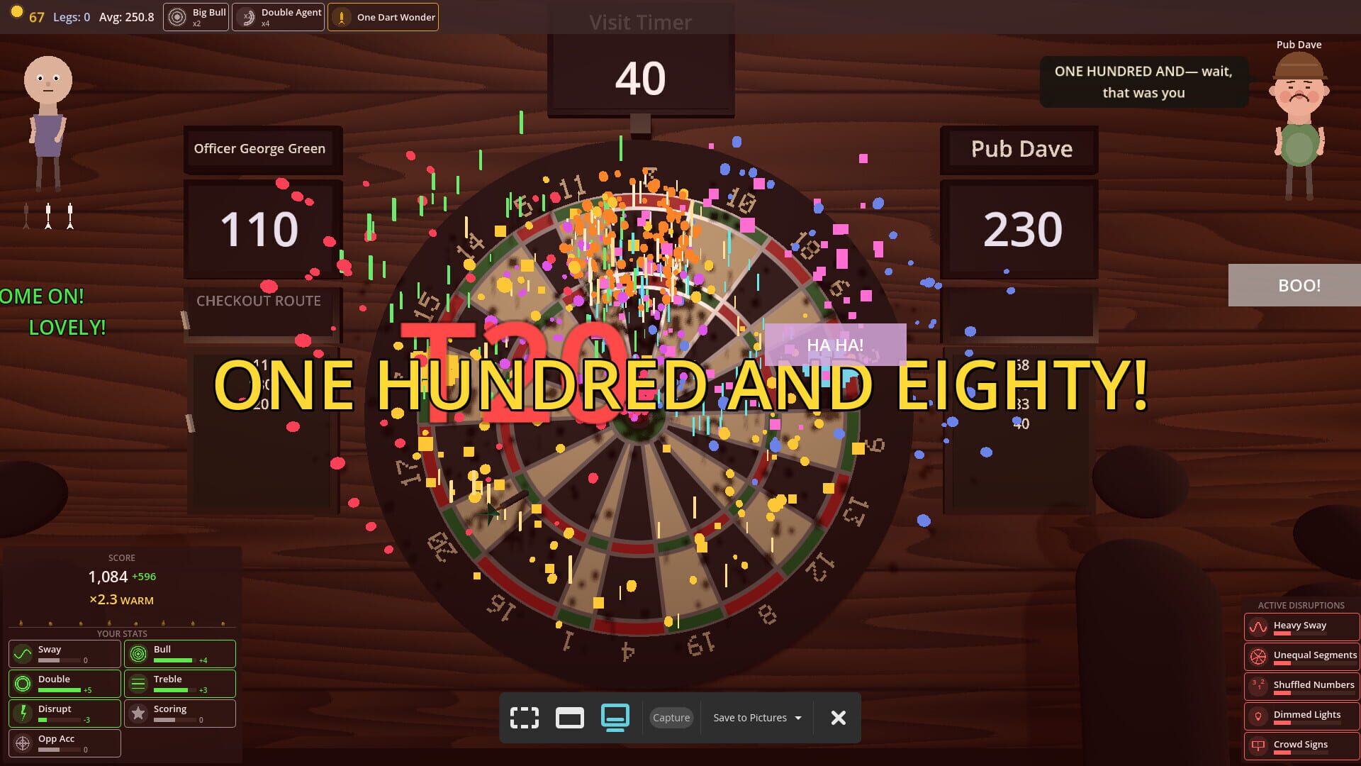 Dorts: A Darts Roguelike screenshot 1