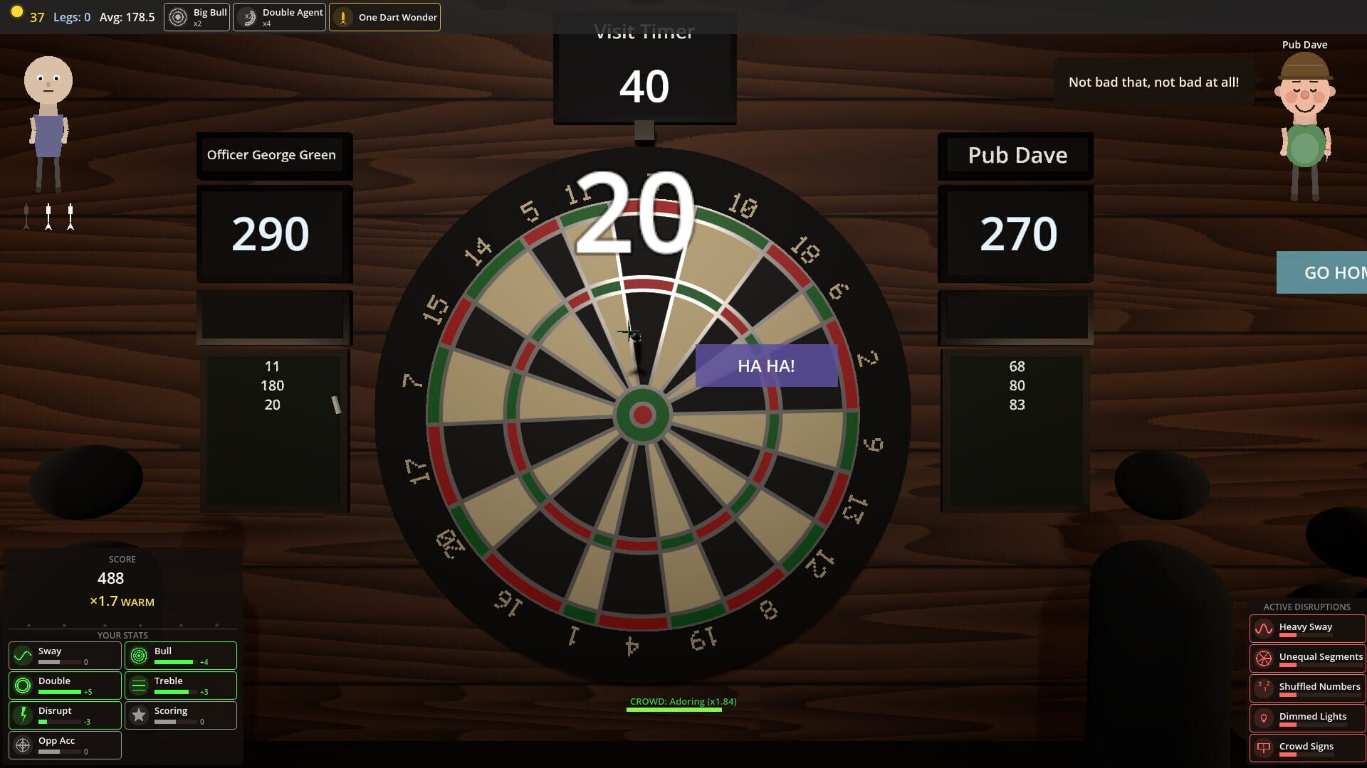 Dorts: A Darts Roguelike screenshot 6