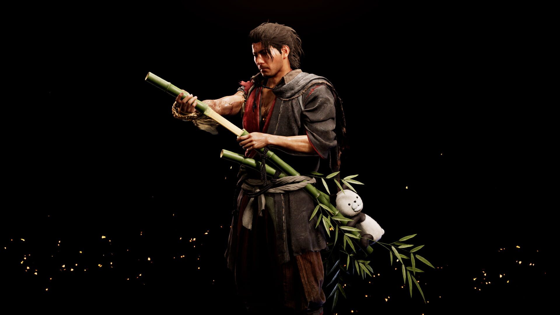 Onimusha: Way of the Sword - Sword Appearance: Bamboo & Panda screenshot 1