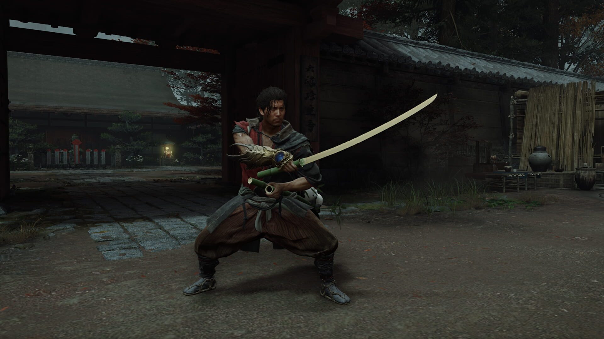 Onimusha: Way of the Sword - Sword Appearance: Bamboo & Panda screenshot 2