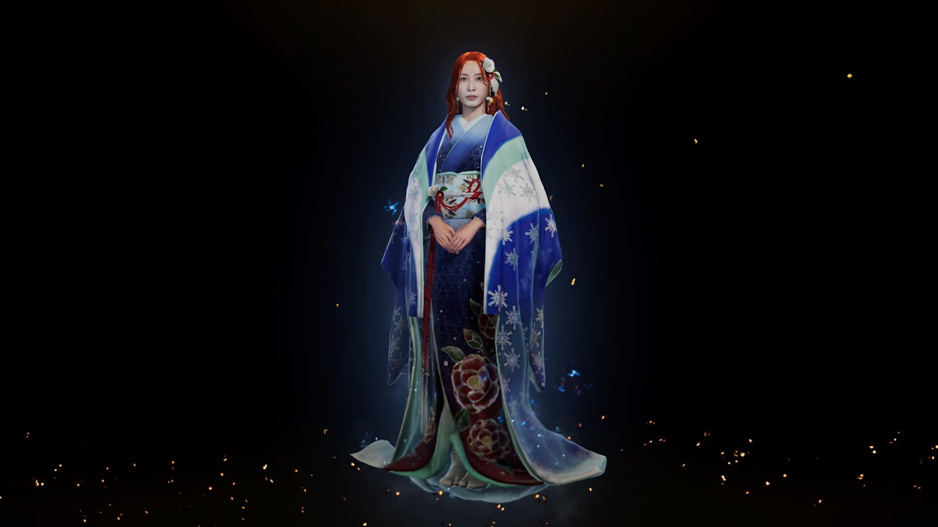 Onimusha: Way of the Sword - Outfit for the Oni Lady: Snow Camellia screenshot 2