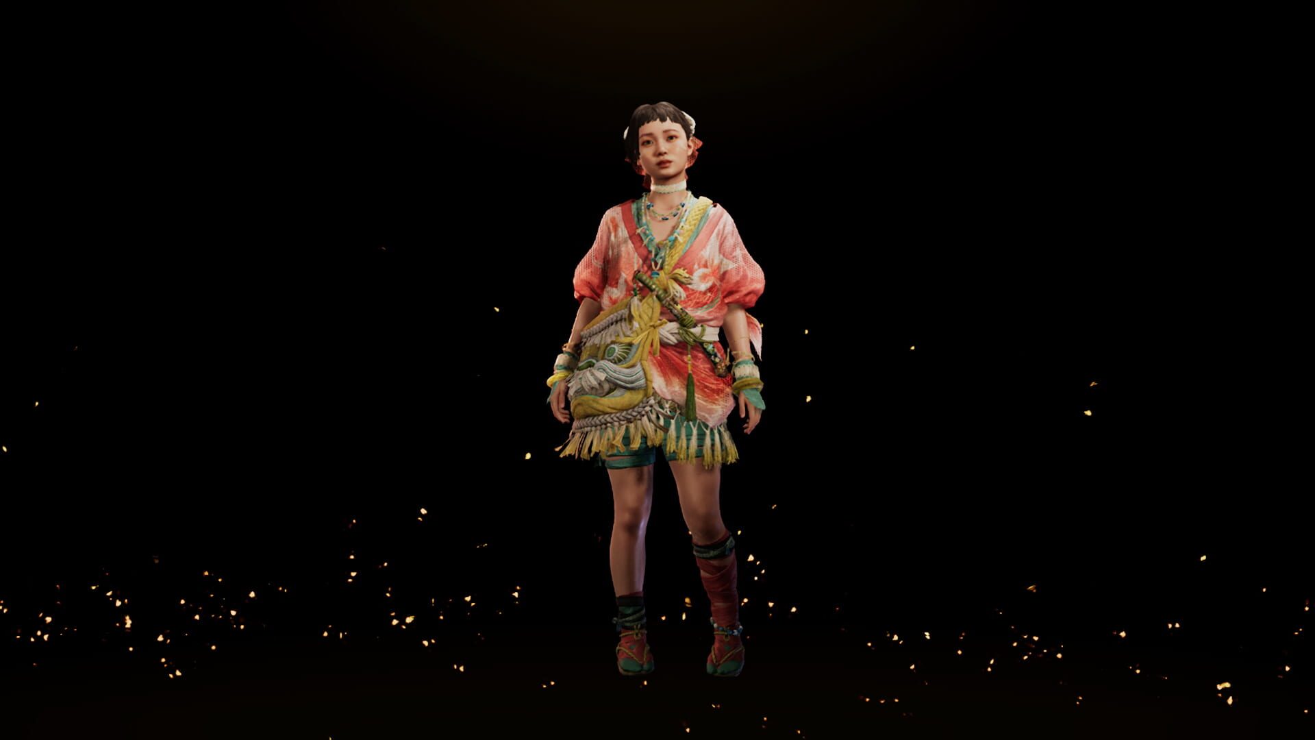Onimusha: Way of the Sword - Outfit for Okuni: Goldfish Dance screenshot 2