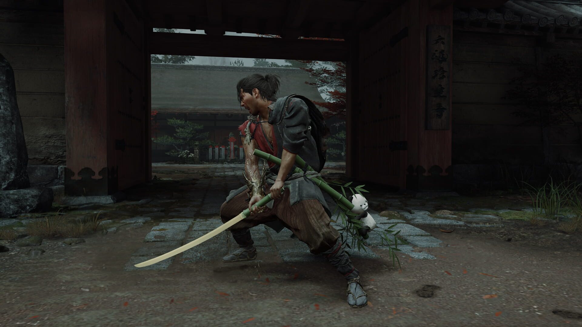 Onimusha: Way of the Sword - Sword Appearance: Bamboo & Panda screenshot 3