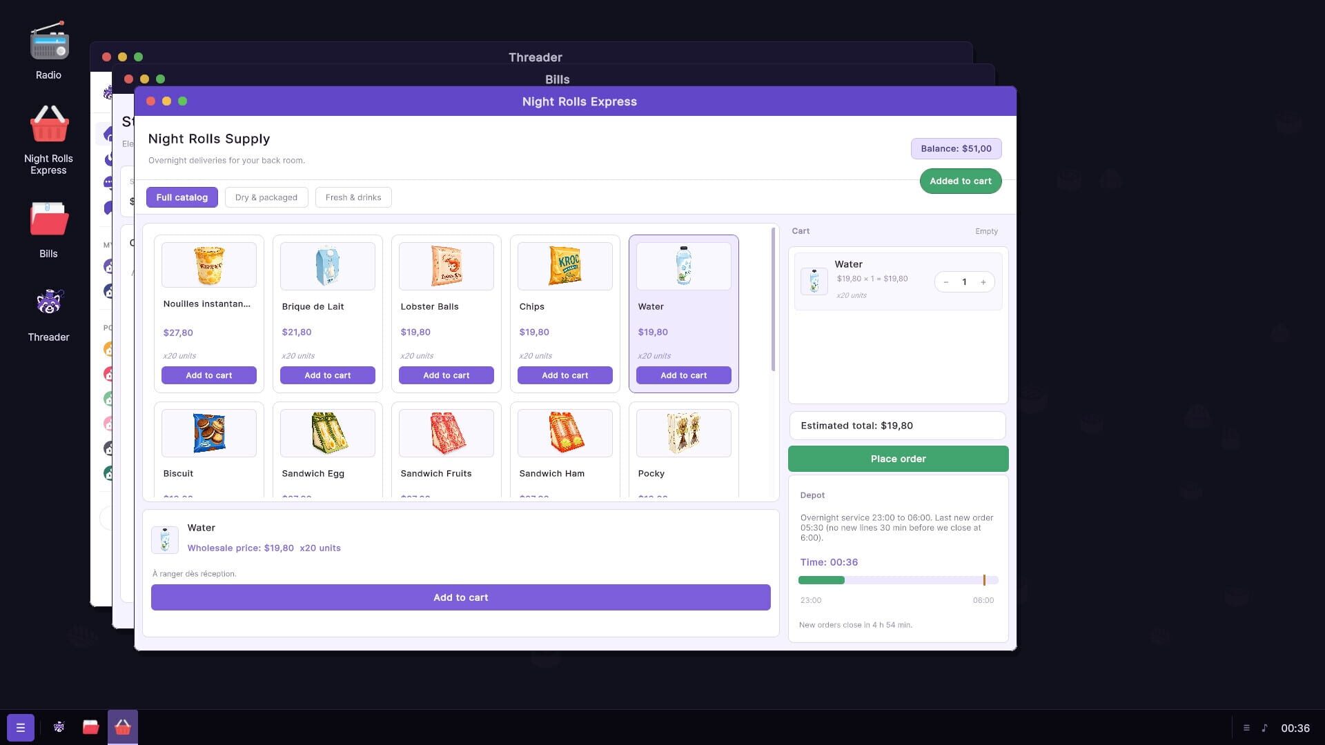 Night Rolls Cozy Store screenshot 5