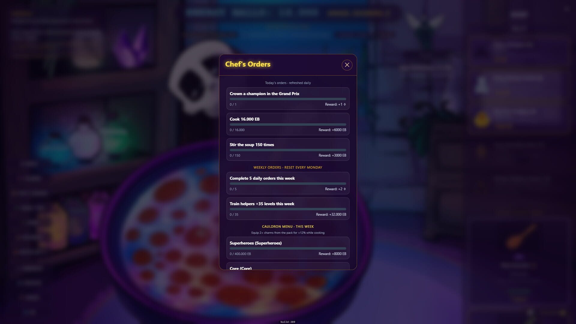 Skullchef screenshot 2