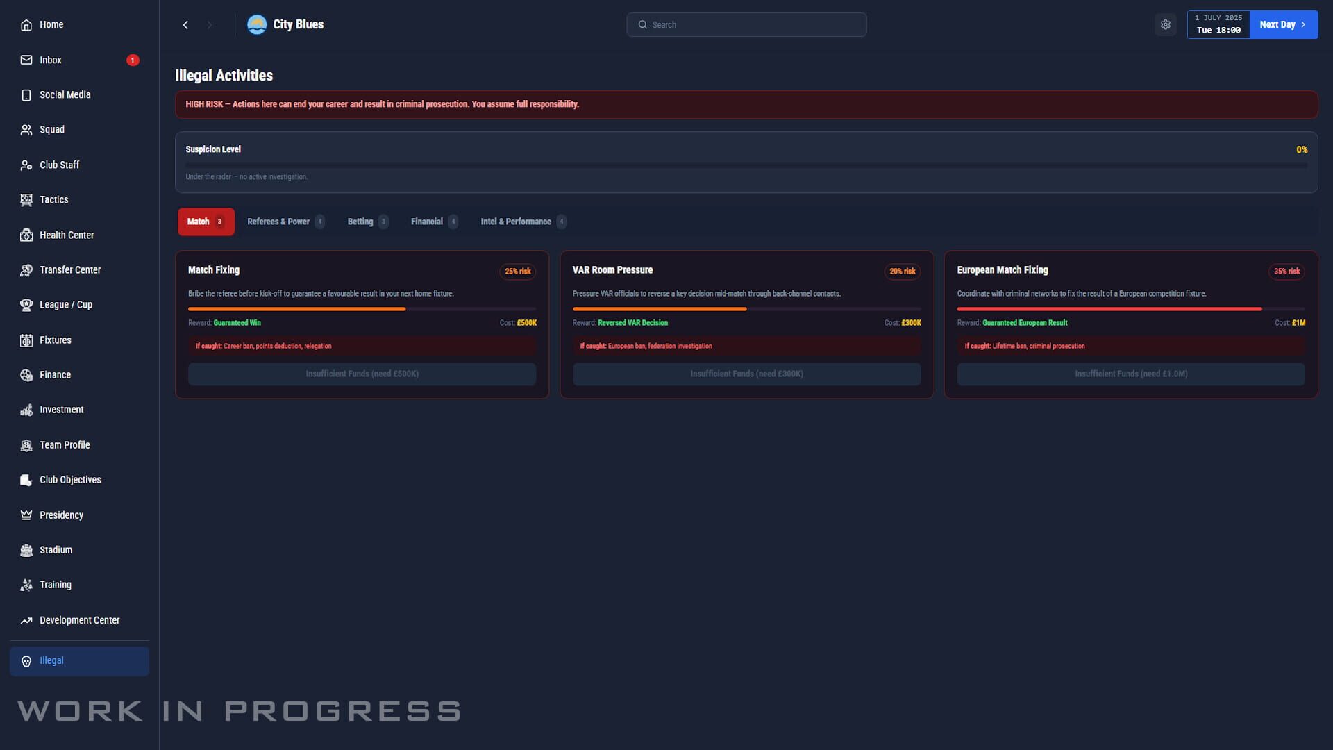 Pro Soccer Manager 27 screenshot 3