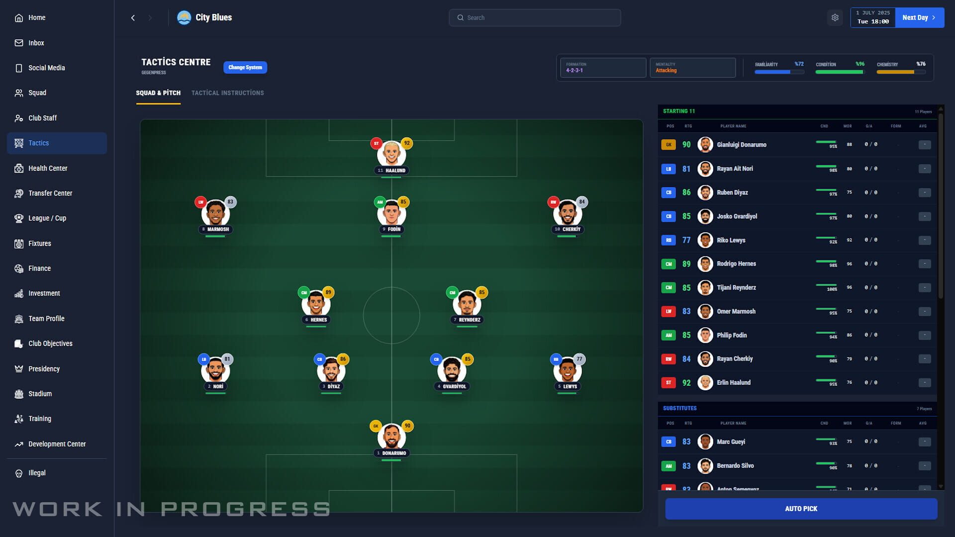 Pro Soccer Manager 27 screenshot 4