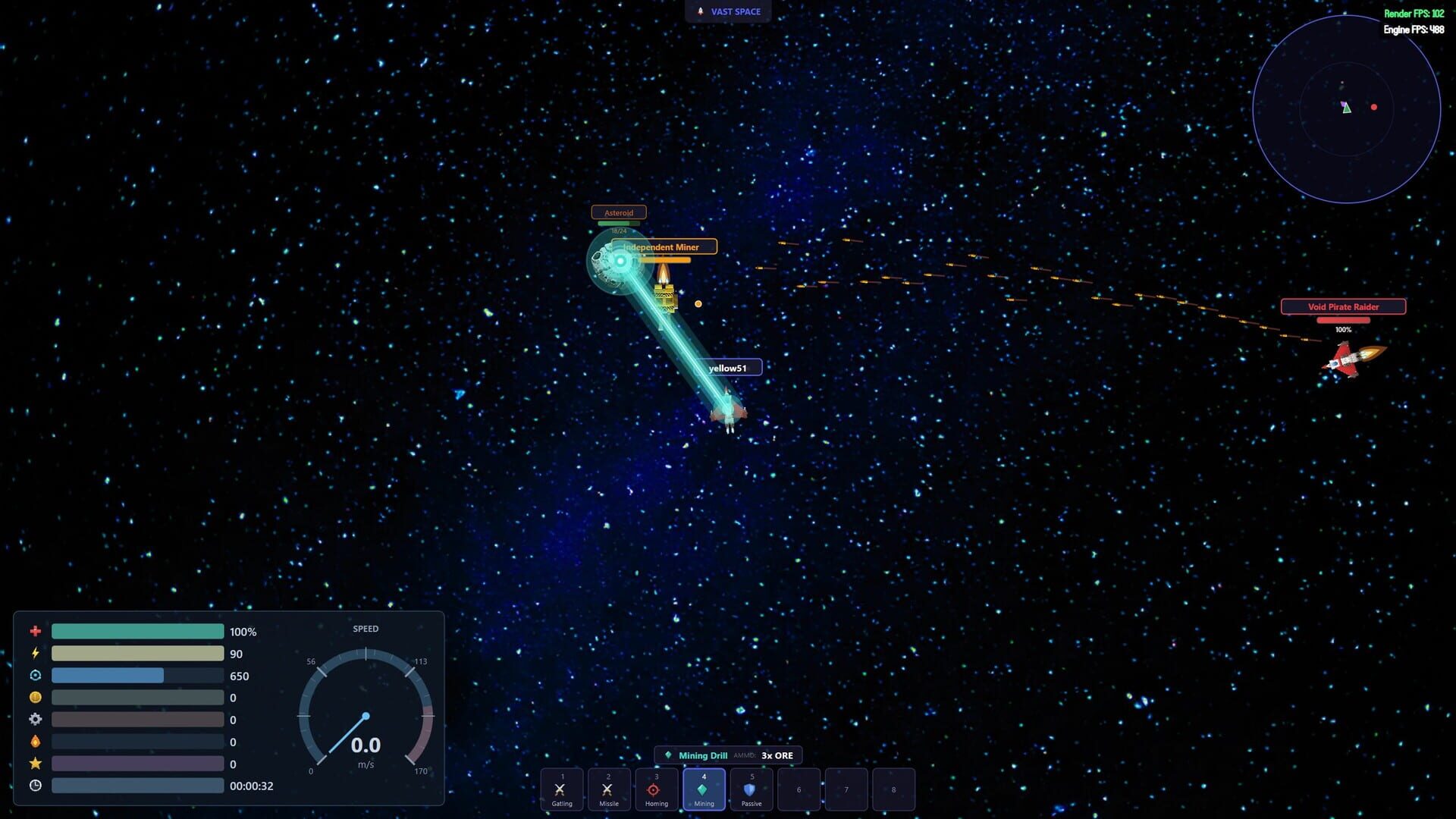 Galactic Prospectors screenshot 1
