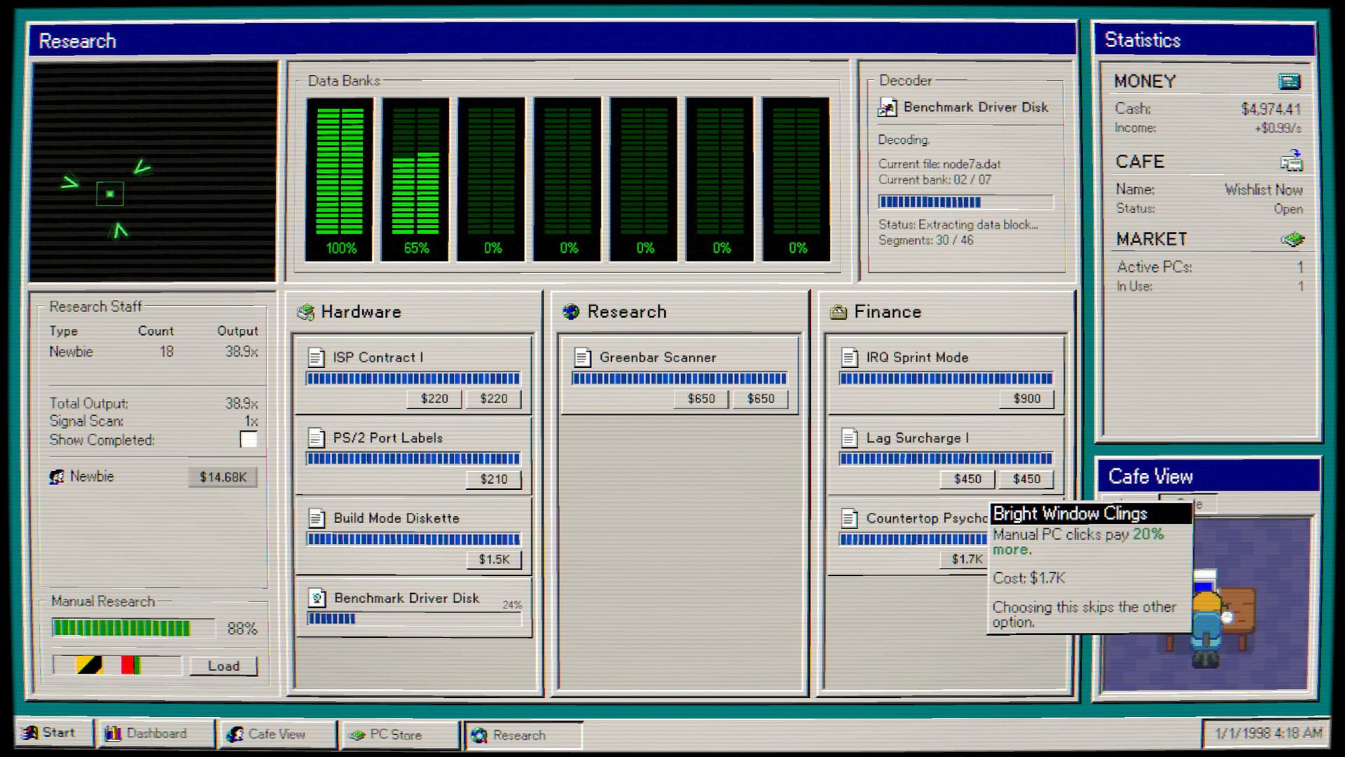 Internet Cafe 98 screenshot 3