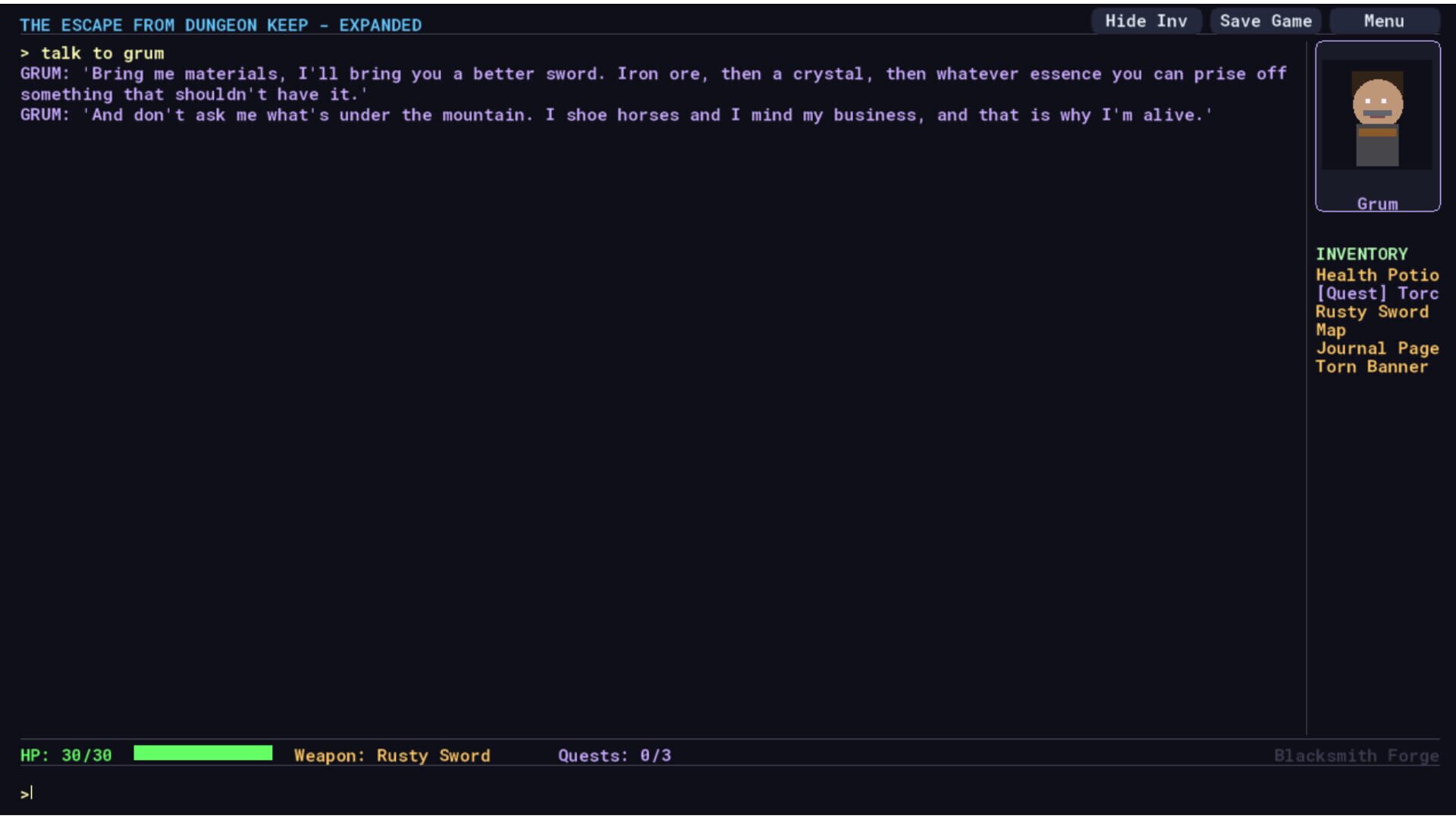The Escape From Dungeon Keep screenshot 2