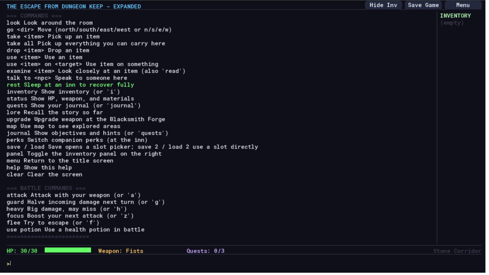 The Escape From Dungeon Keep screenshot 5