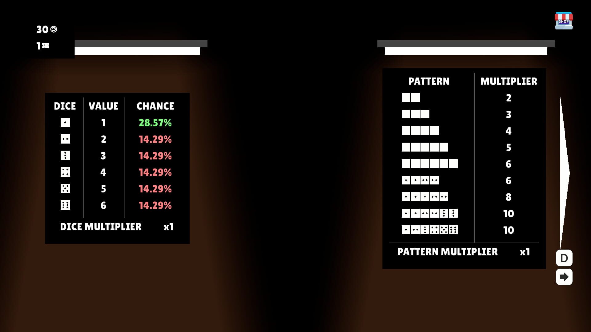 Devil's Dice screenshot 2