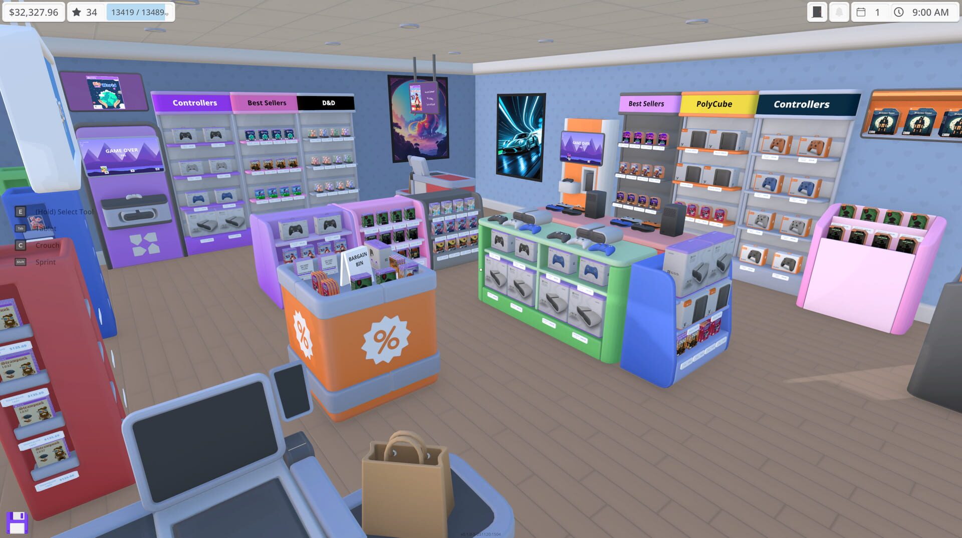 GameZone: Game Store Simulator screenshot 2