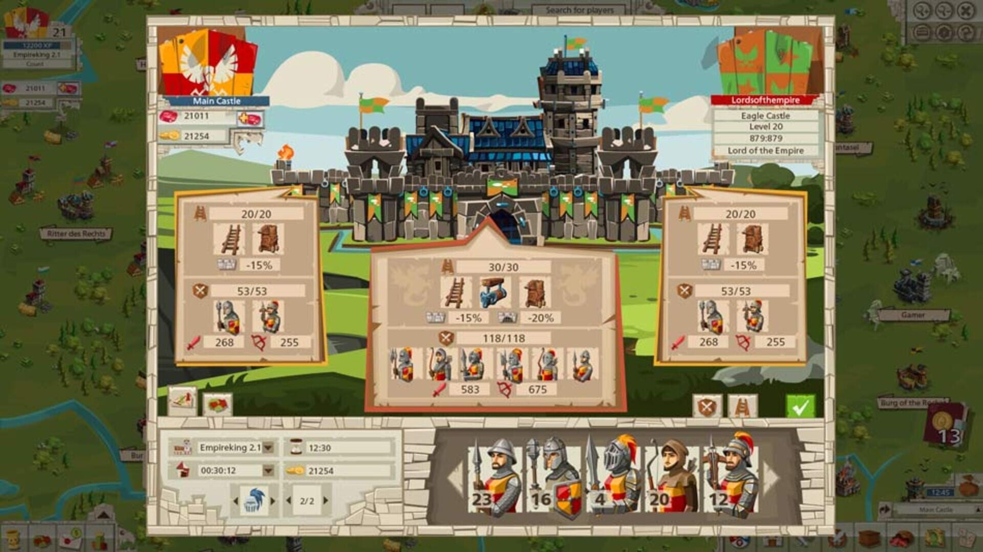 Goodgame Empire screenshot 3