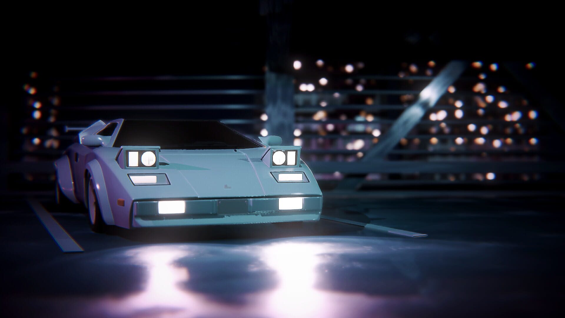 Synthalgia: Retro Arcade Racing screenshot 4