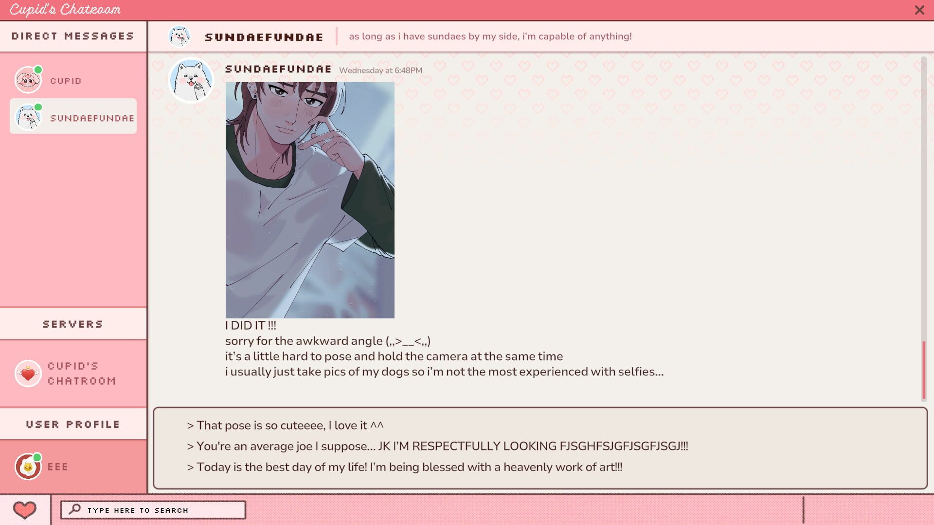 Cupid's Chatroom screenshot 5