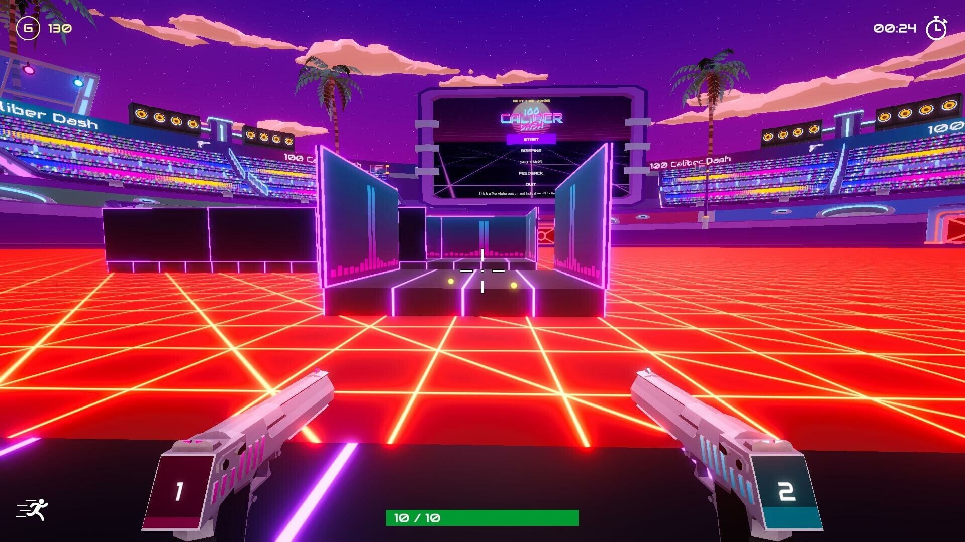 100 Caliber Dash screenshot 2