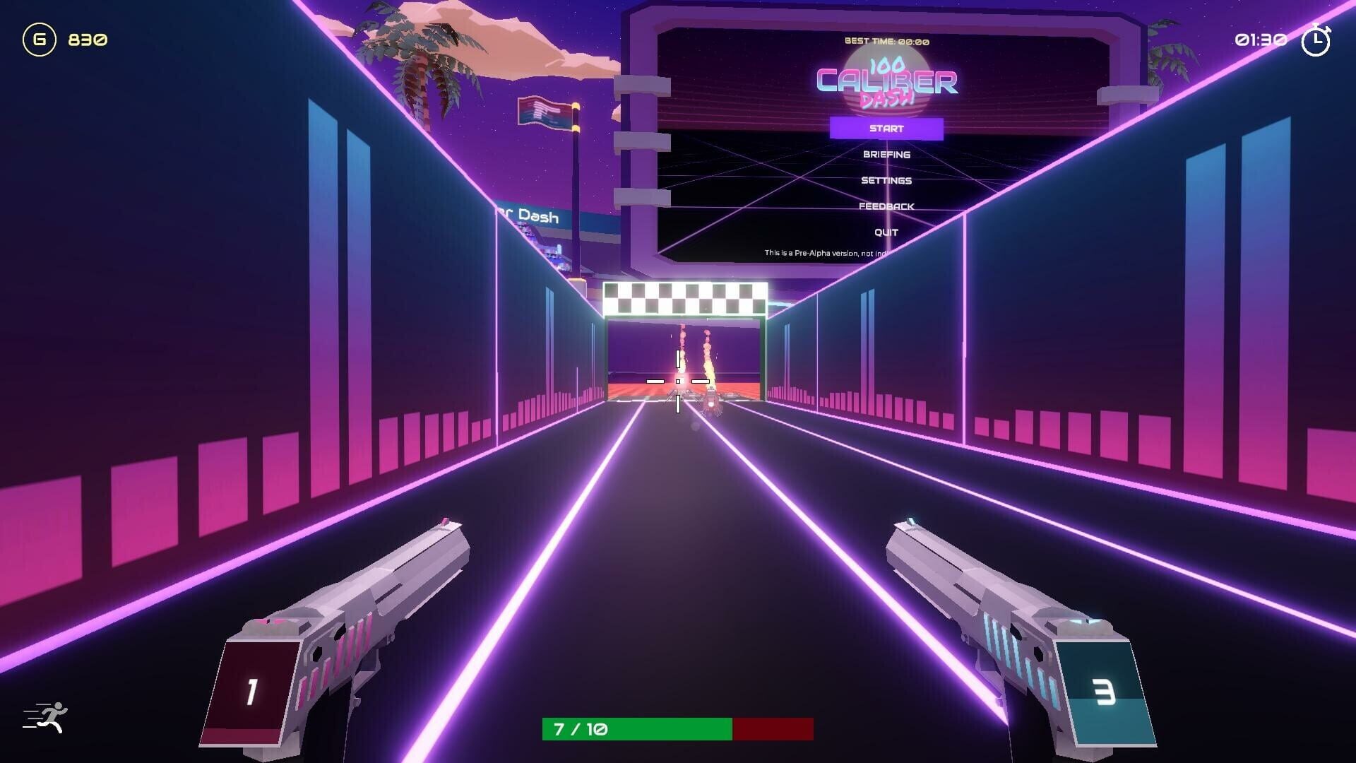 100 Caliber Dash screenshot 5