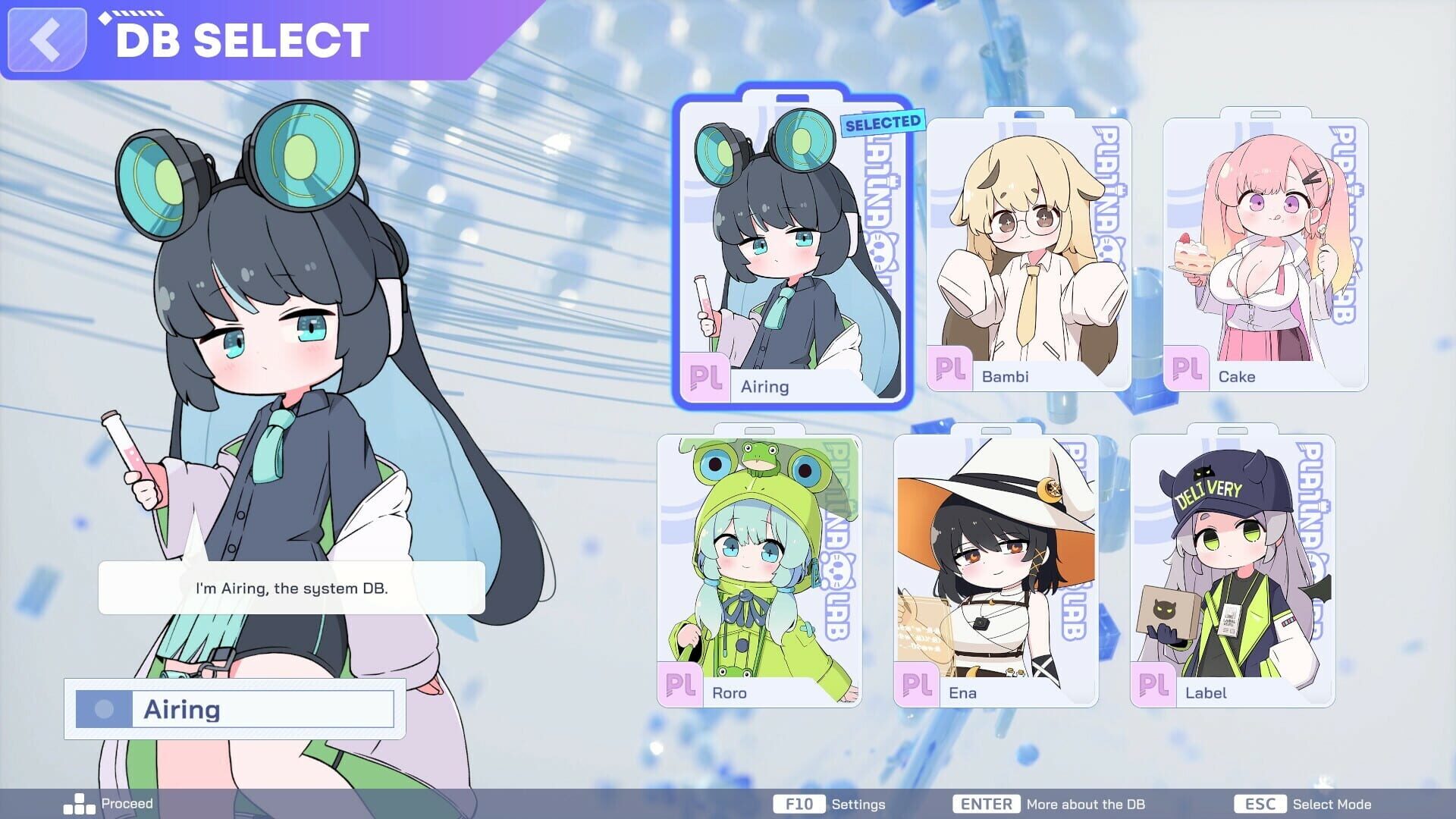 Platina: Lab screenshot 2