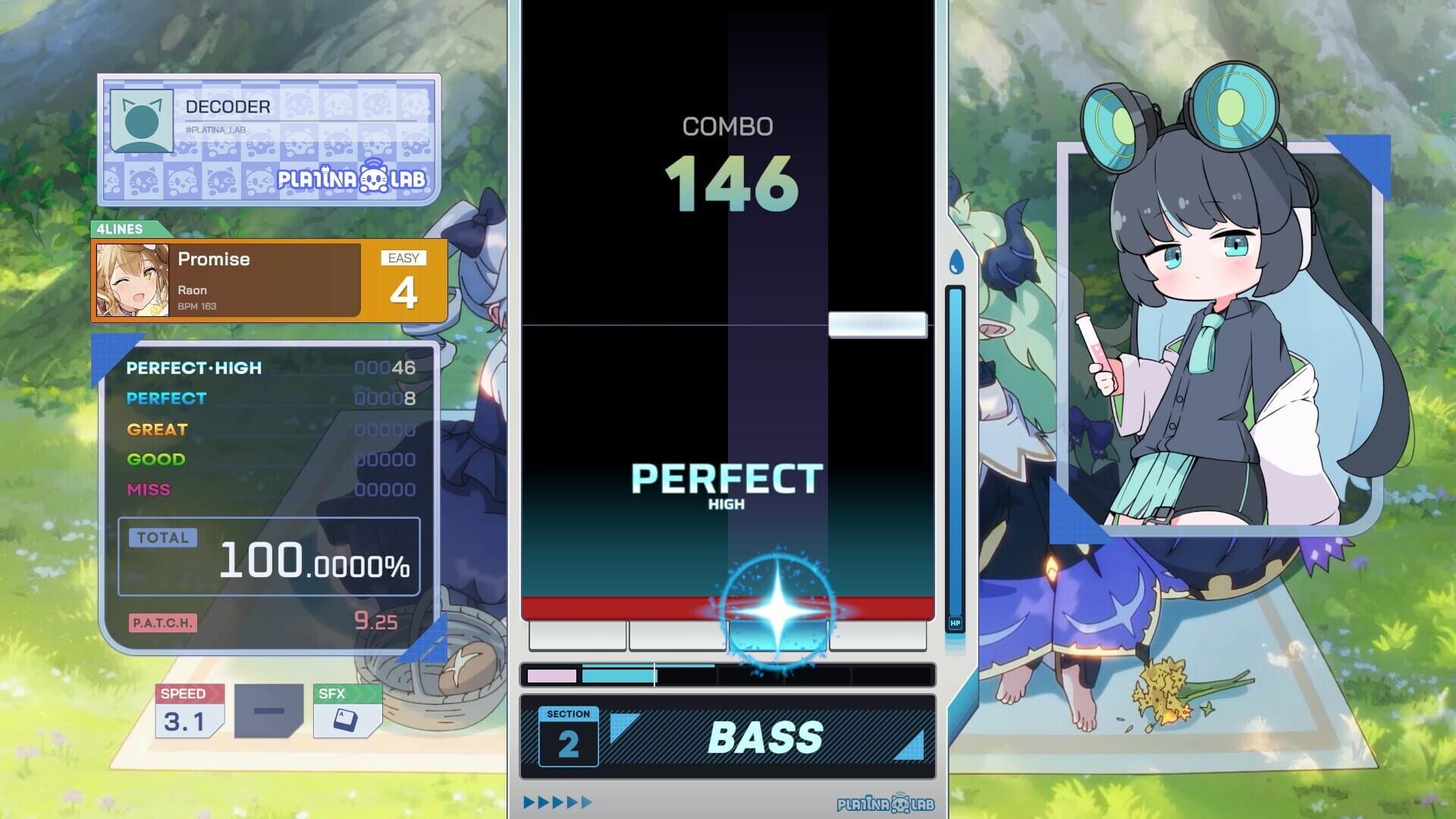 Platina: Lab screenshot 4