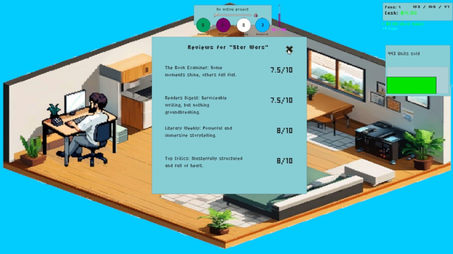 Writer Tycoon screenshot 6