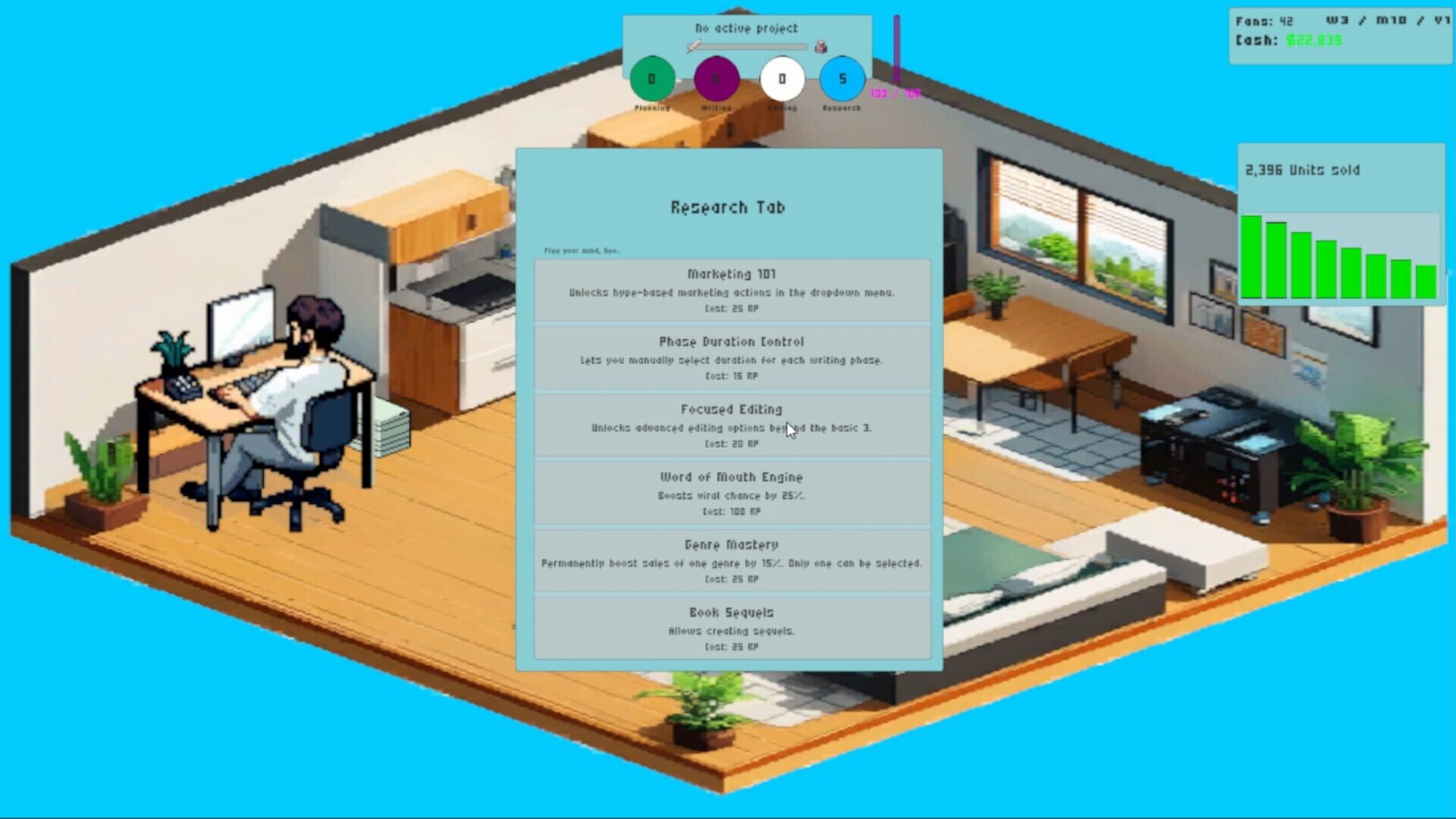 Writer Tycoon screenshot 2